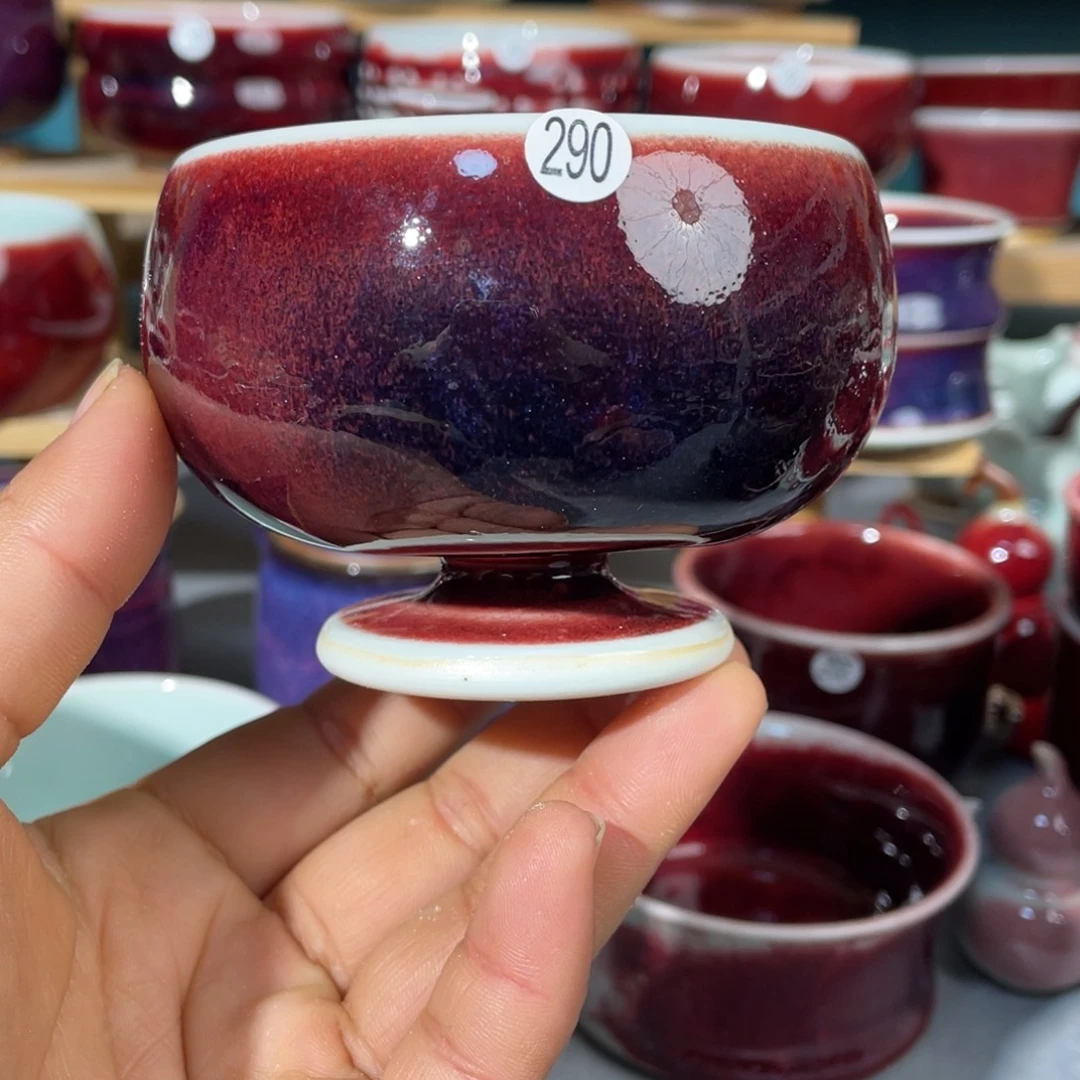 瓷片纯手工制作……微微瑕