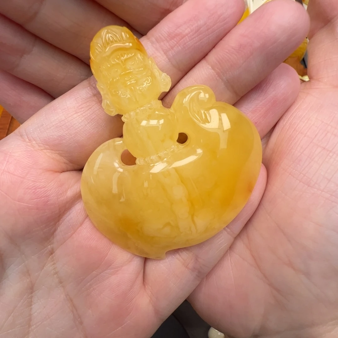 裸石蜜蜡未镶嵌蜜蜡