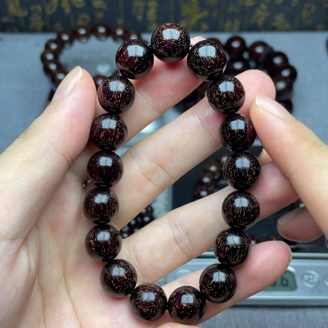 檀香紫檀（小叶紫檀）1.2 17颗 大满金星