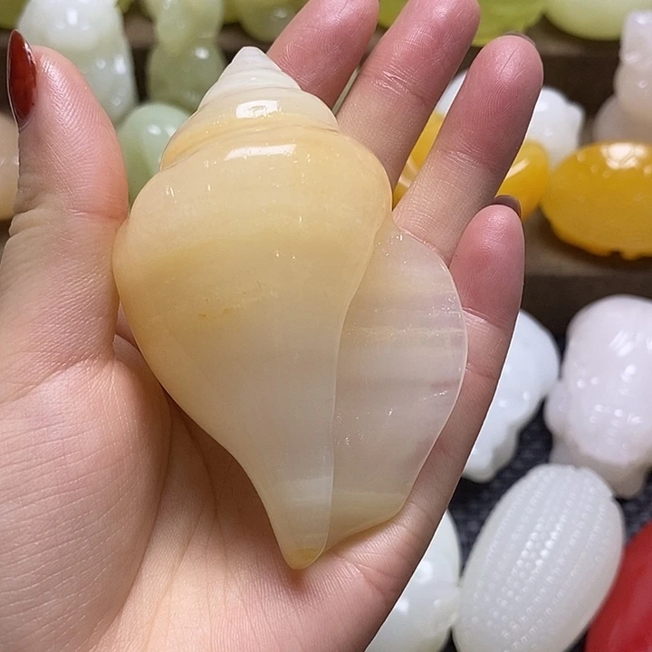 玉天然桌面小摆件