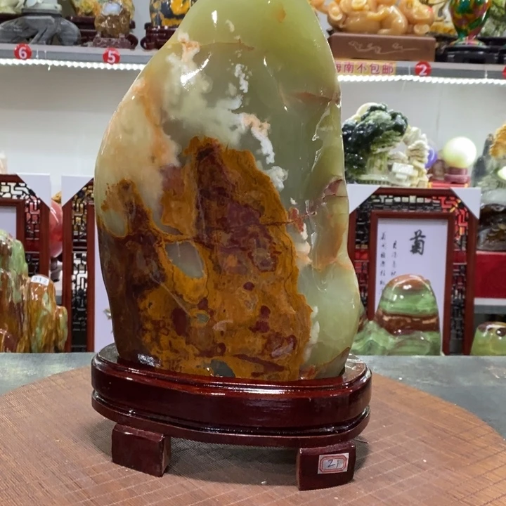 石材上****理家居摆件 奇石摆件