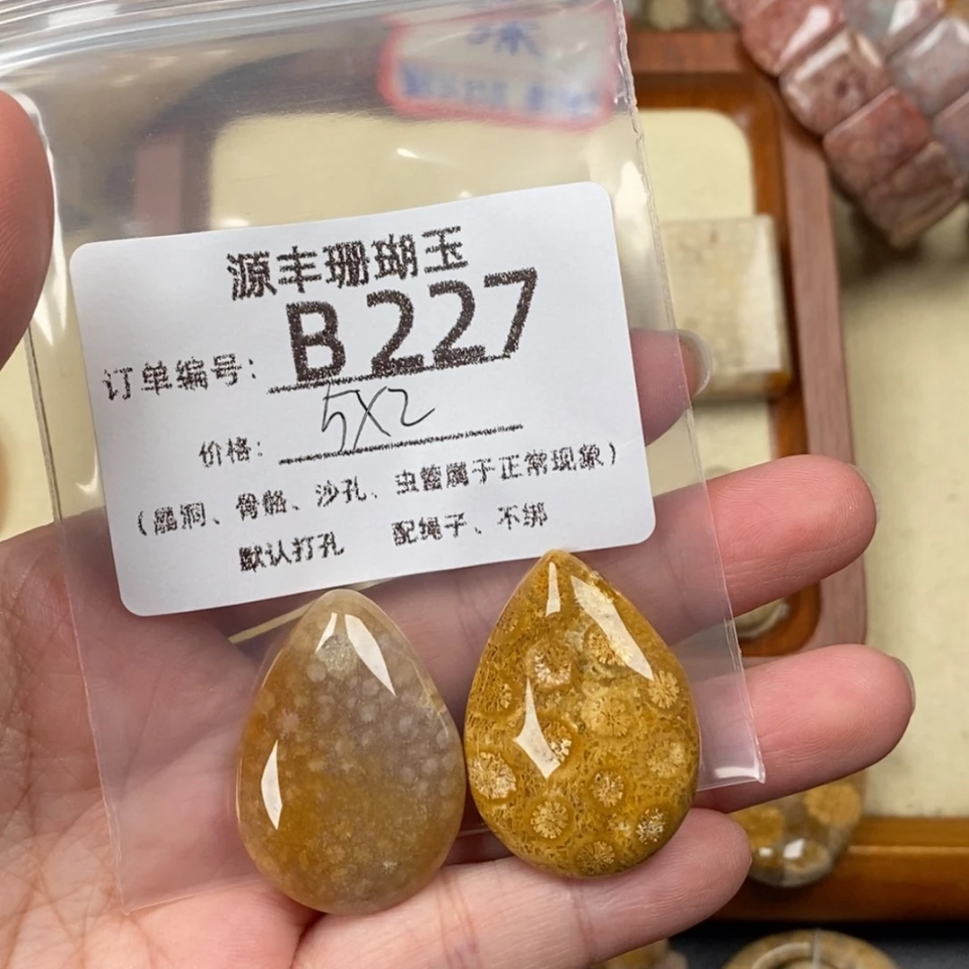 用***5硅化玉未镶嵌颈饰