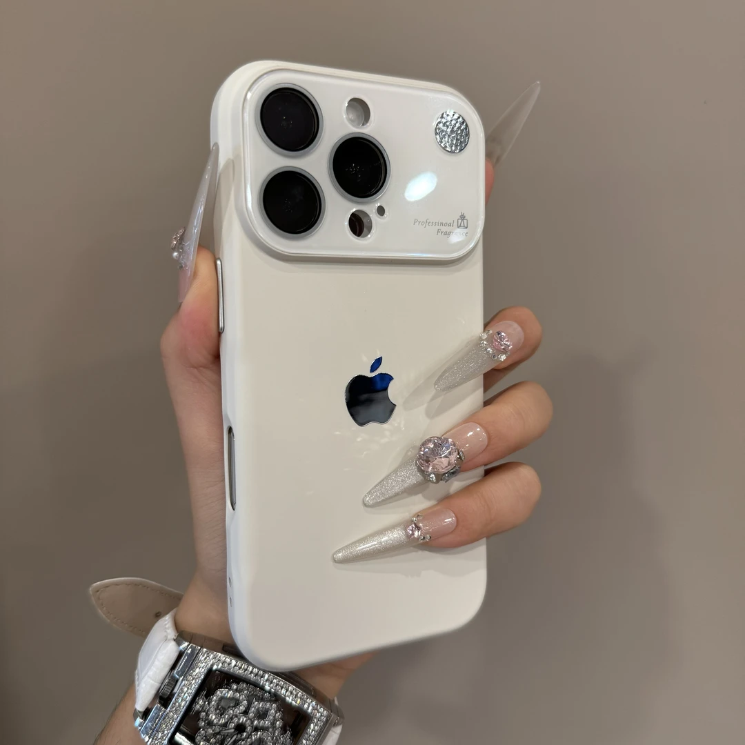 新款高级秒变17大视窗适用iPhone16手机壳14苹果15promax香氛13女