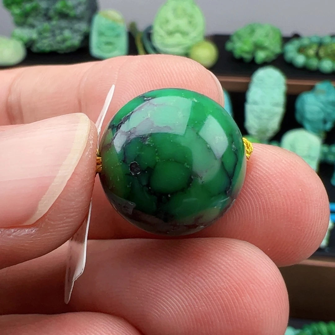 未镶嵌绿松石绿松石主播小林