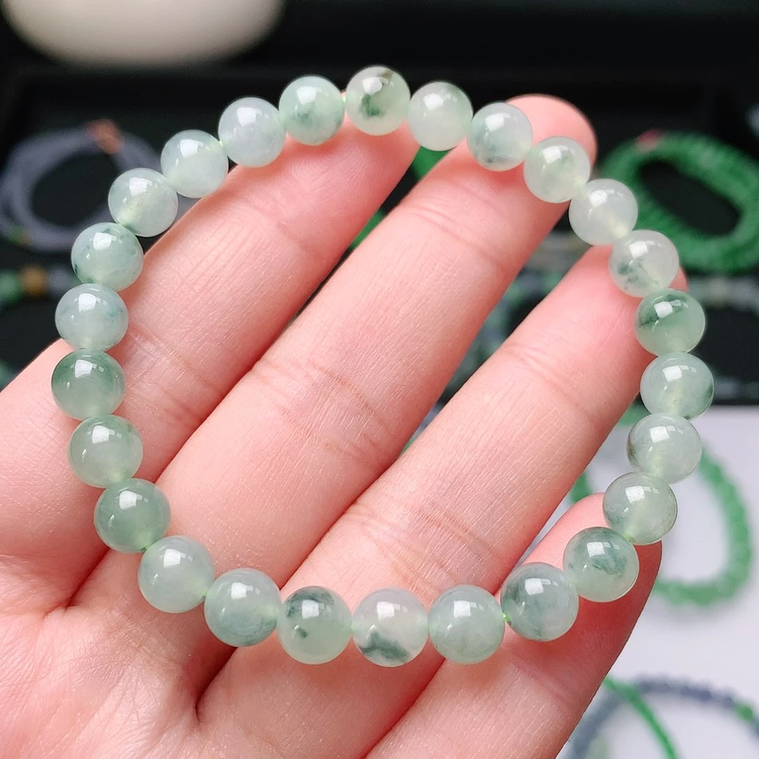 翡翠手链未镶嵌翡翠