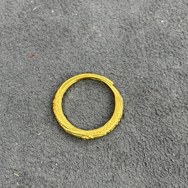 925银戒指 银制乾坤圈戒指一个按颜色拍-3733