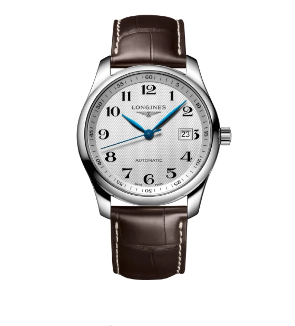 99新 Longines/浪琴 时尚男款名匠大三针793自动机械L2.793.4单表