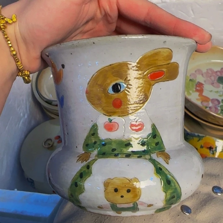 瓷片景德镇陶瓷手工手绘