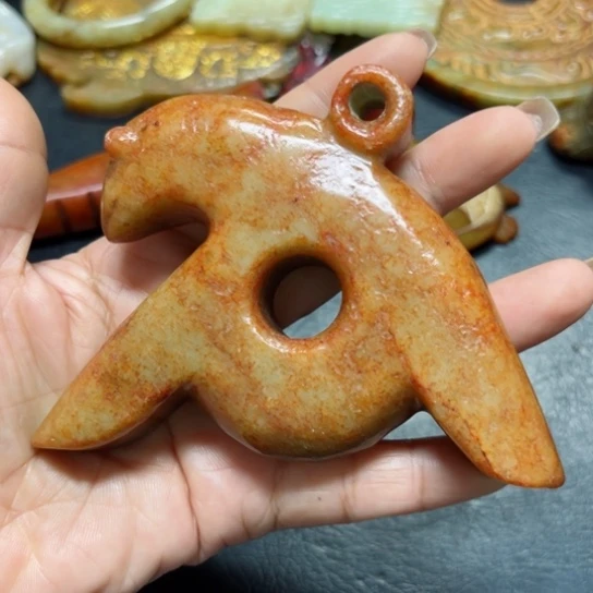 吊坠白玉菩提把件