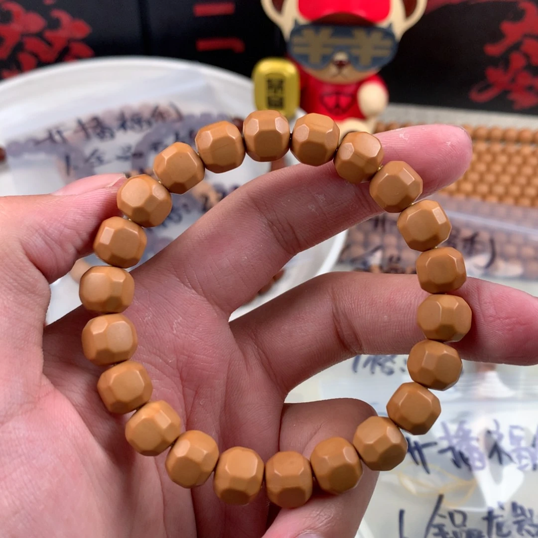 猴头核桃手串泛油款星图六方