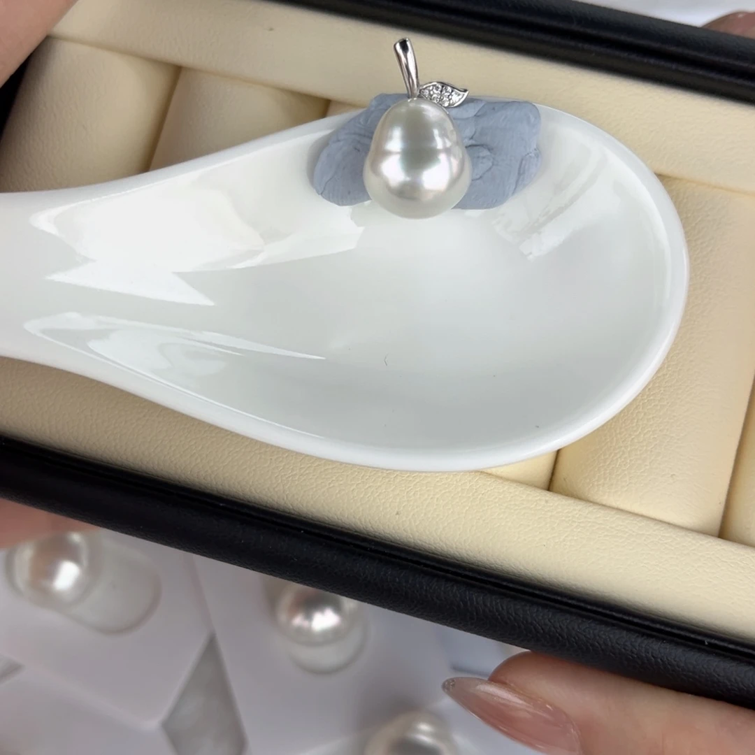 未镶嵌吊坠(不含链)定制海水珍珠