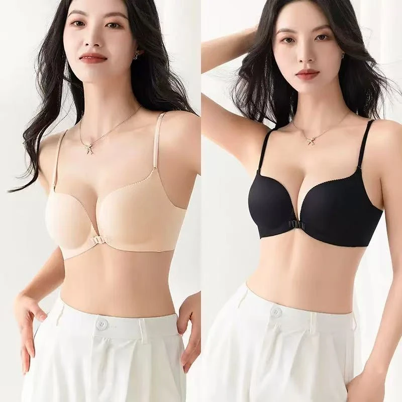 925-2030夏季前扣美背无痕小胸聚拢内衣（AB杯）