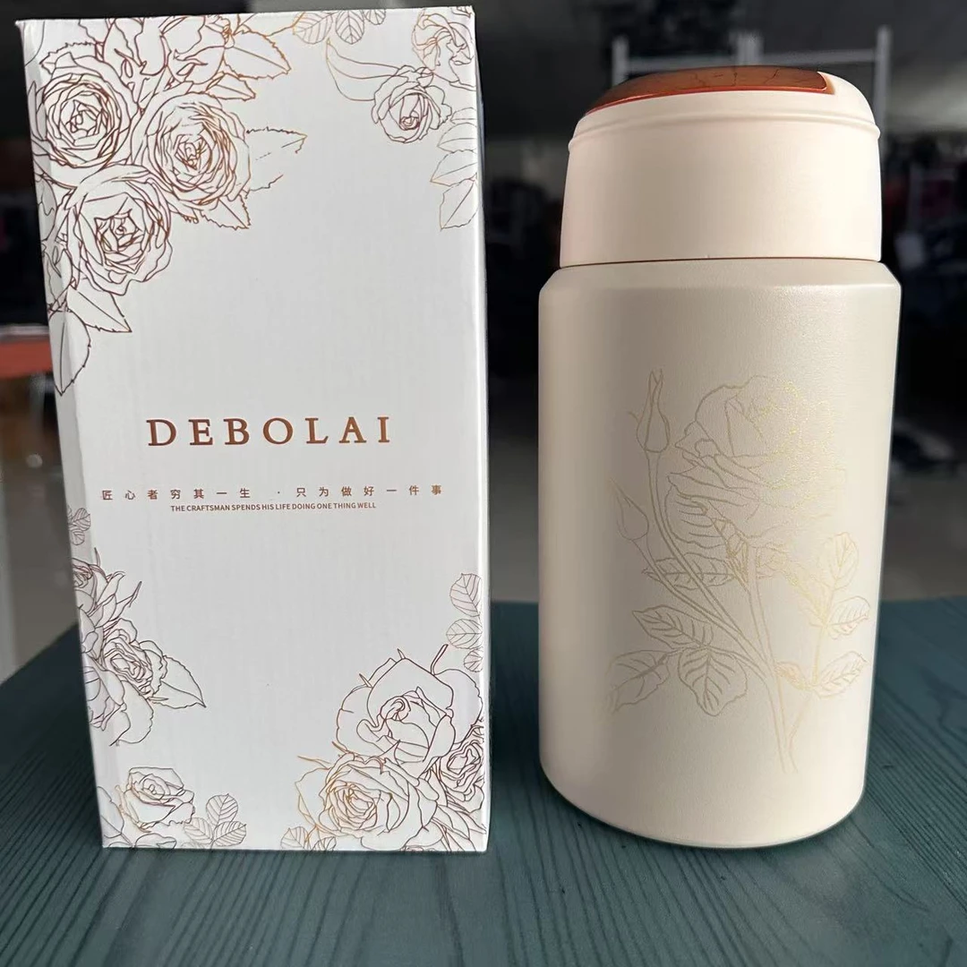 B012   750ml  白茶少女焖烧杯大容量