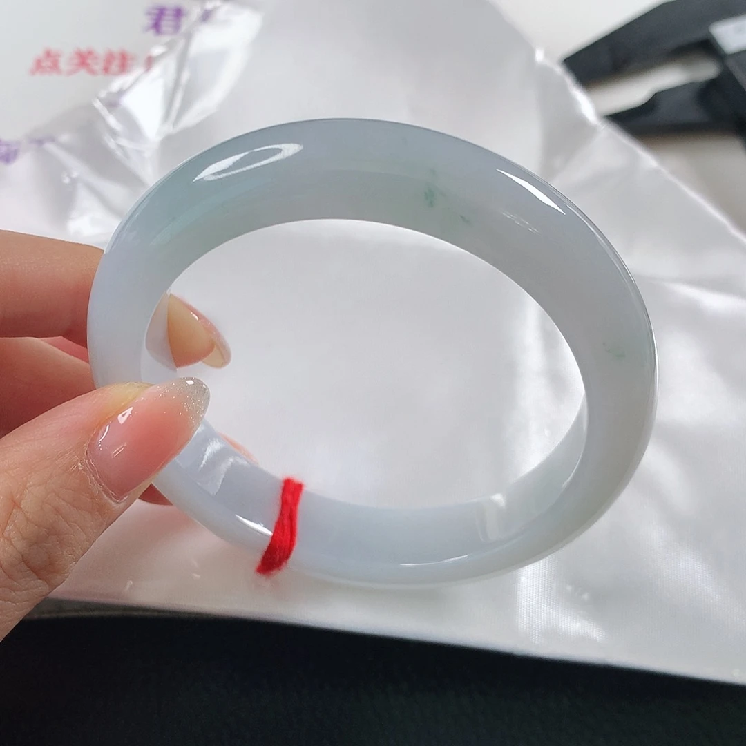 翡翠手镯未镶嵌 正圈①⑦⑨