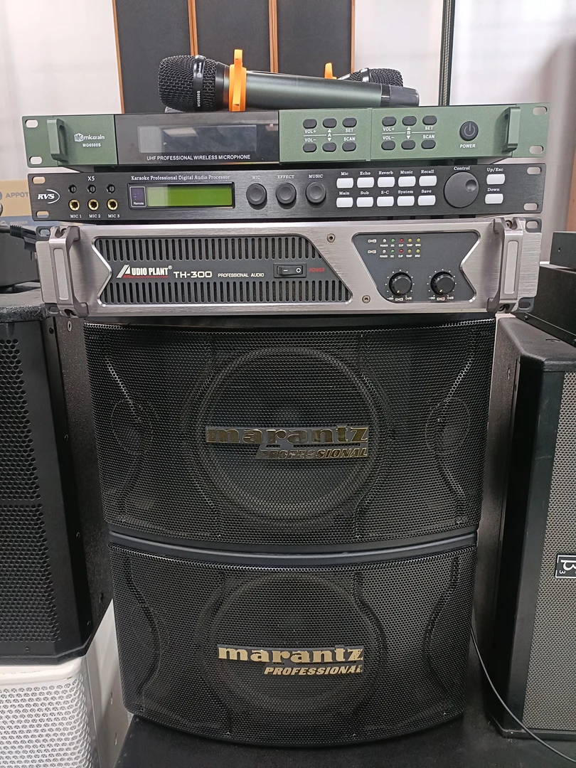 马兰士 10寸进口卡包音响➕功放➕效果器➕话筒，不包邮