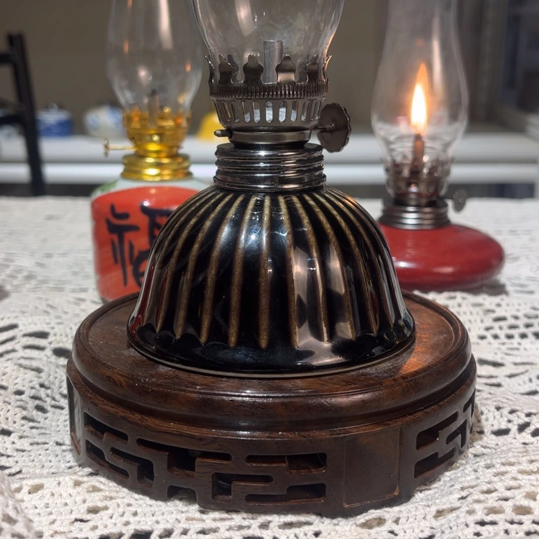 摆件景德镇陶瓷香薰灯