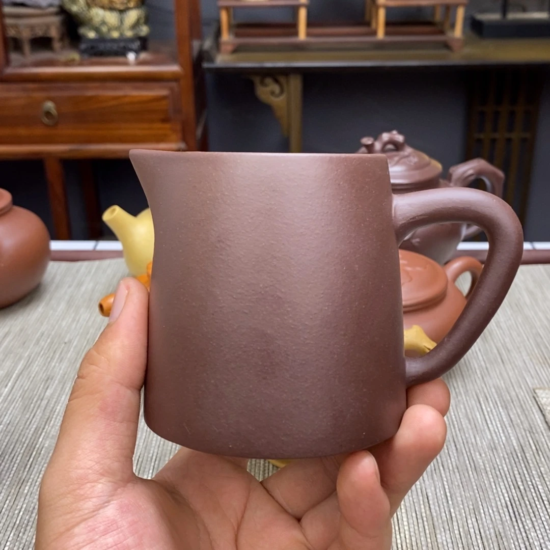 茶壶紫泥纯手工公道杯