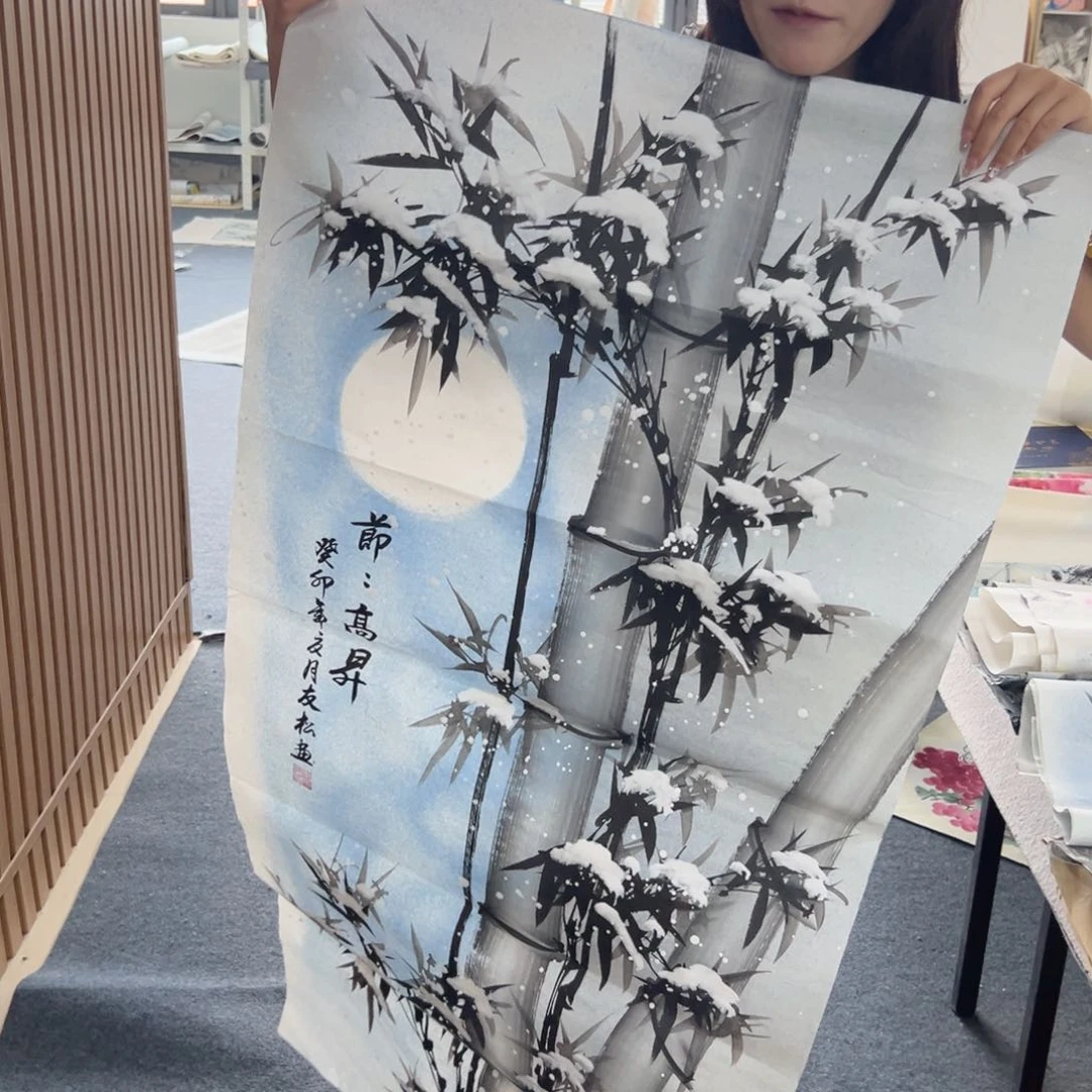 国画国画作品宣纸手绘