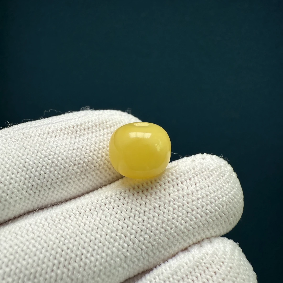 K1715天然原矿蜜蜡老型珠 11.6*9.3mm一物一图 支持复检