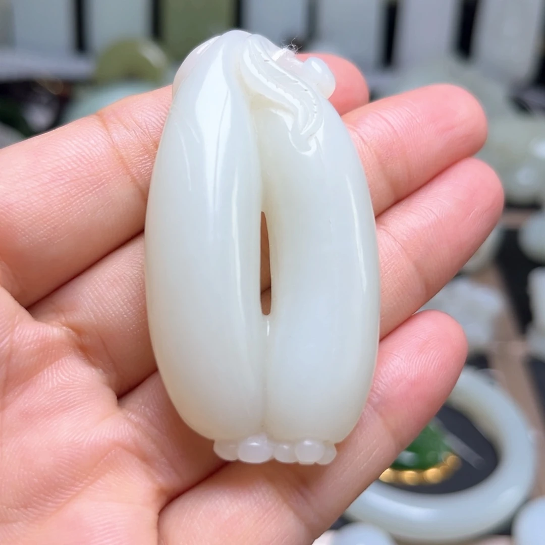 吊坠(不含链)未镶嵌和田玉