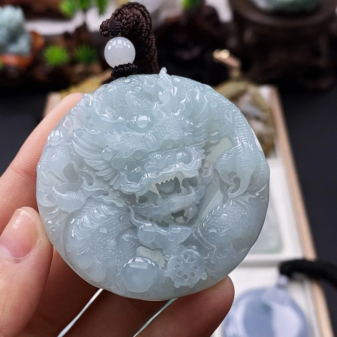 翡翠未镶嵌颈饰缅甸翡翠a货