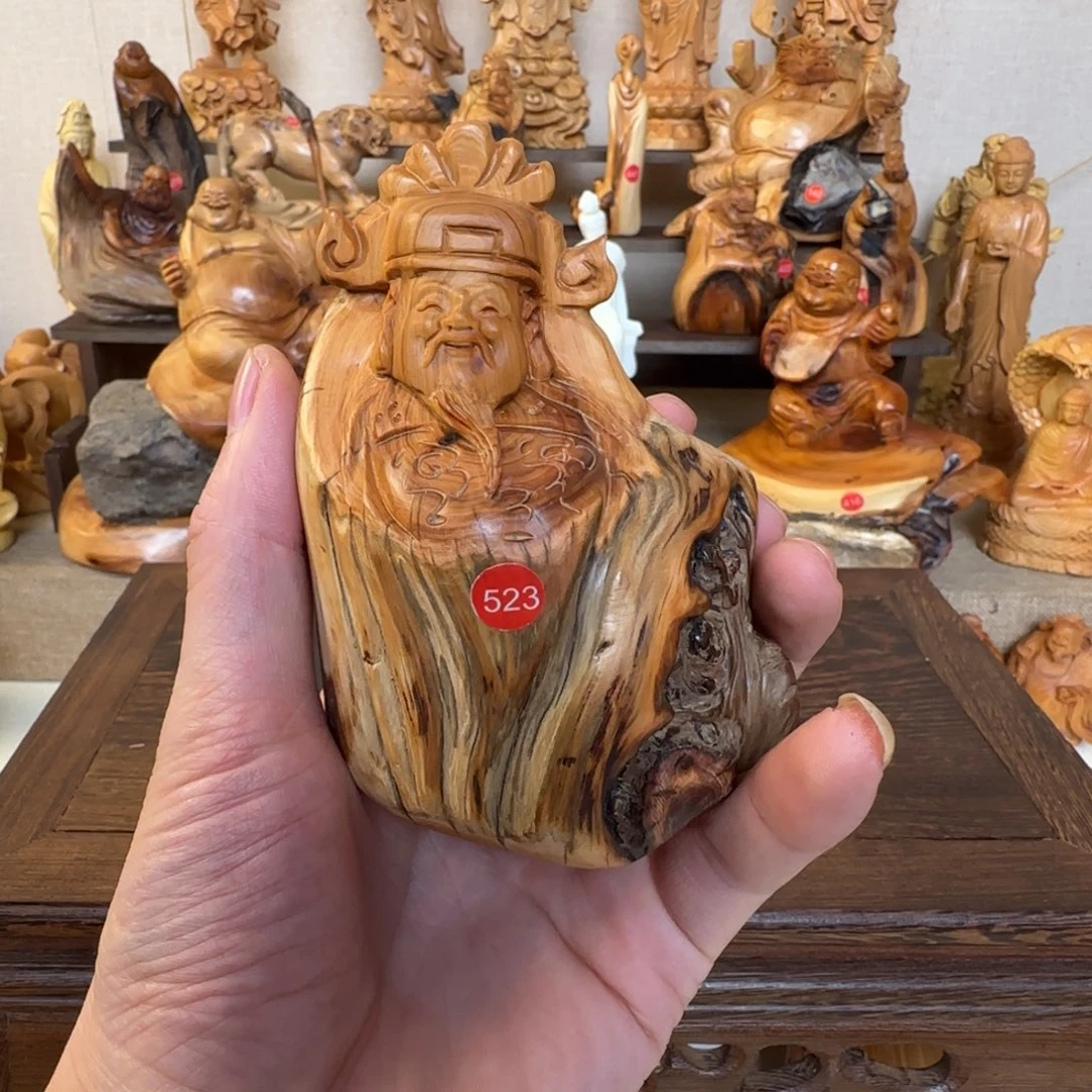 崖柏小木匠艺雕一物一拍