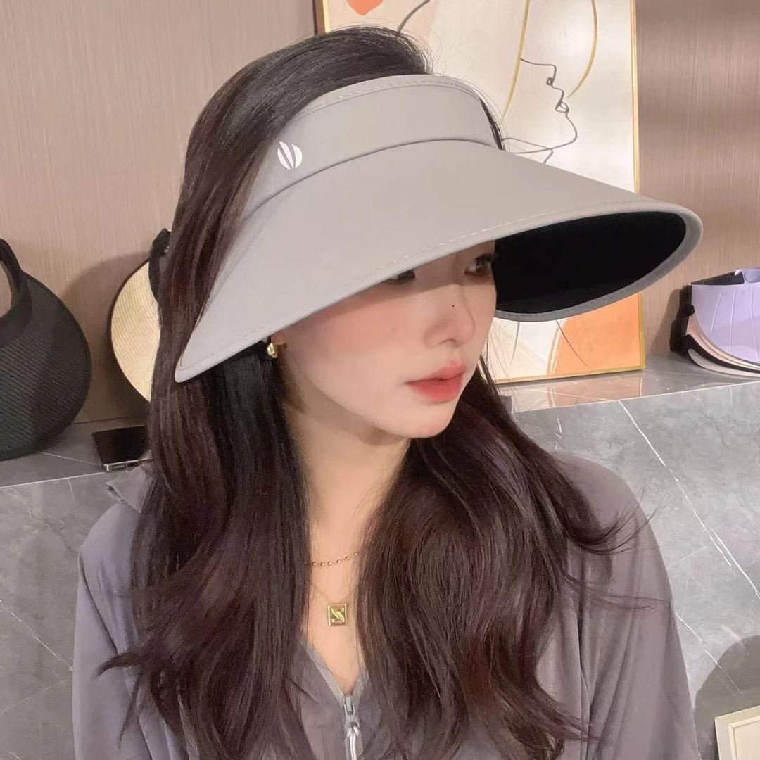 【运补6-8米】2025【丝绒黑胶户外防晒帽】夏季高级户外遮阳防晒太阳