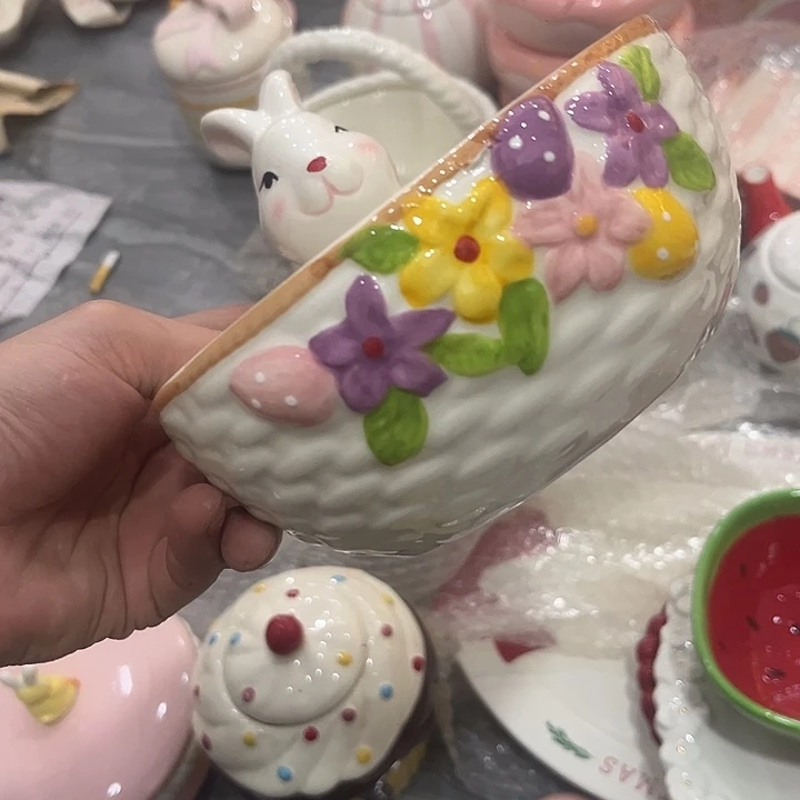 虪***齺满9.9包邮 微瑕陶瓷