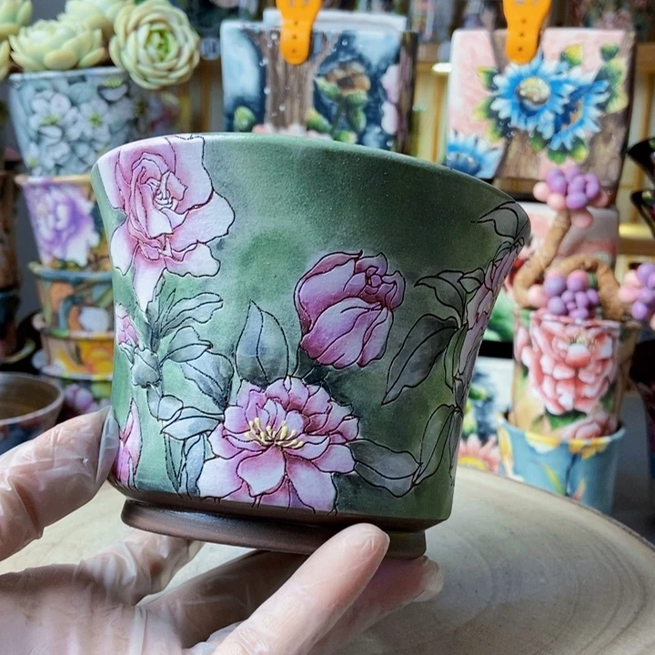 景德镇艺术手绘作品