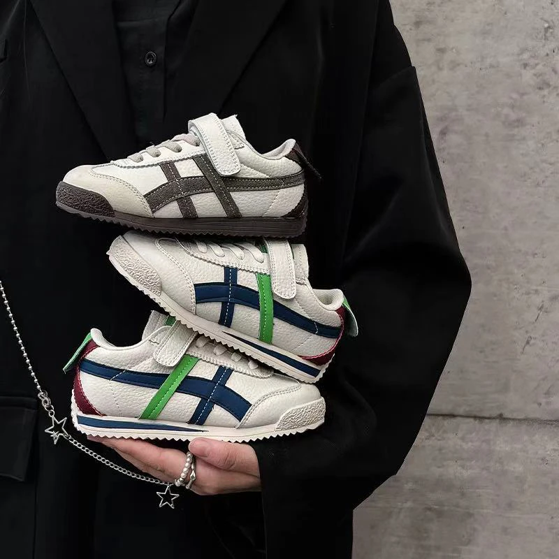 顶货！专柜高高高品超软超纤皮鬼家春/四季款休闲鞋/男女宝