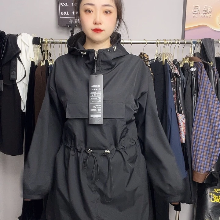 冲锋衣连衣裙，145斤去拍，不退换