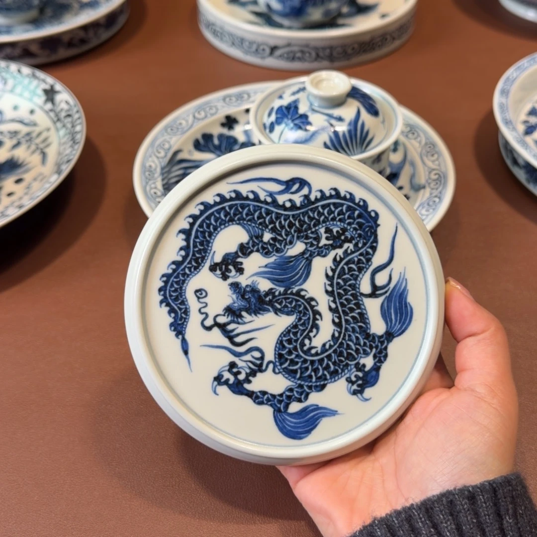 *****手工手绘茶具微瑕