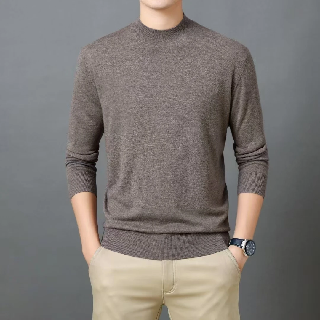 255g 万能打底衫 贴身舒服100%绵羊毛 精纺 带质检报告 M004