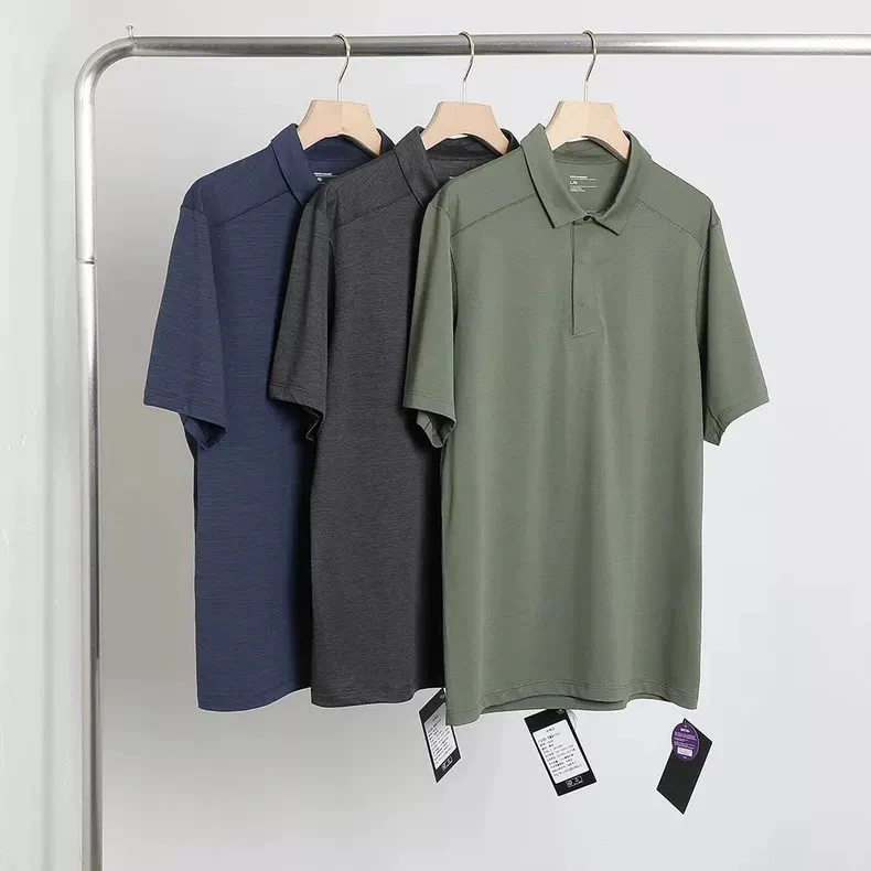 飞禽！夏季防晒男士城市商务轻量速干透气高端运动POLO衫9609