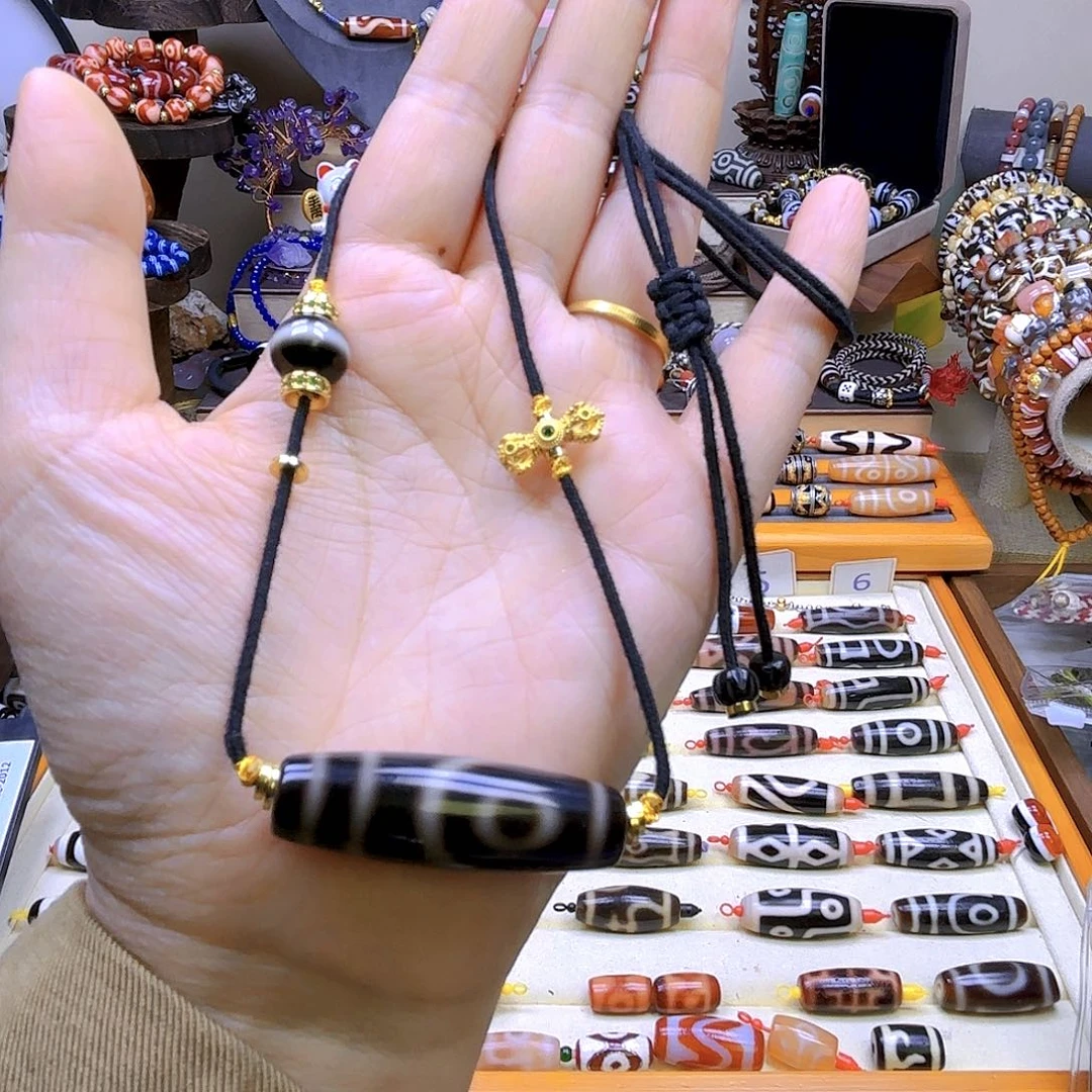 玛瑙/玉髓合金颈饰