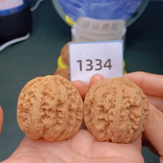 文玩核桃把件大粗筋瑕疵1334