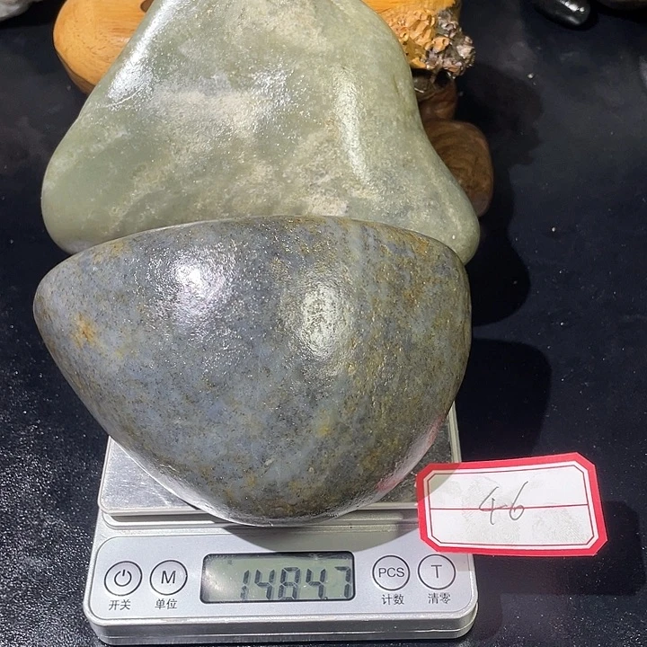 和田玉未镶嵌颈饰46