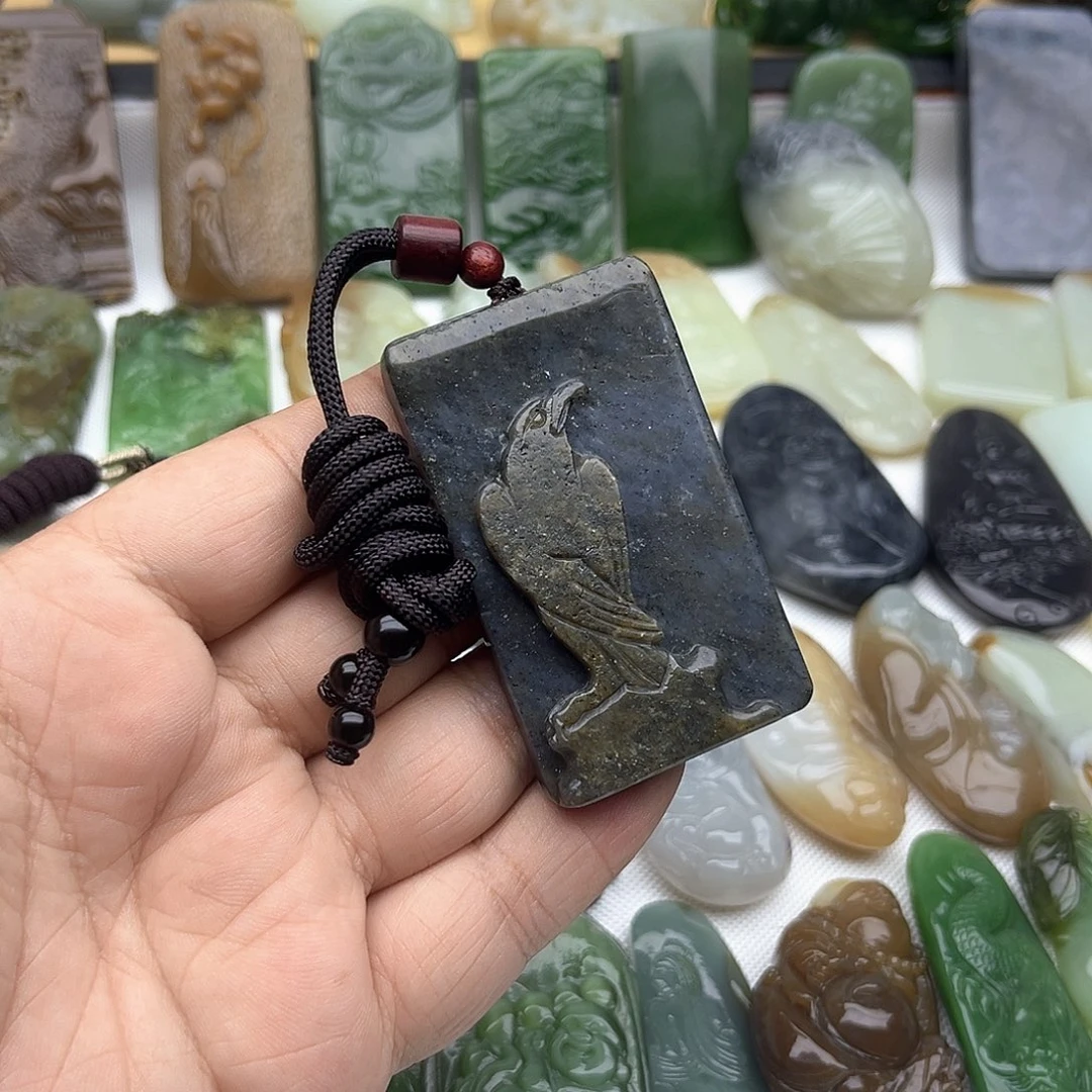 和田玉挂件未镶嵌