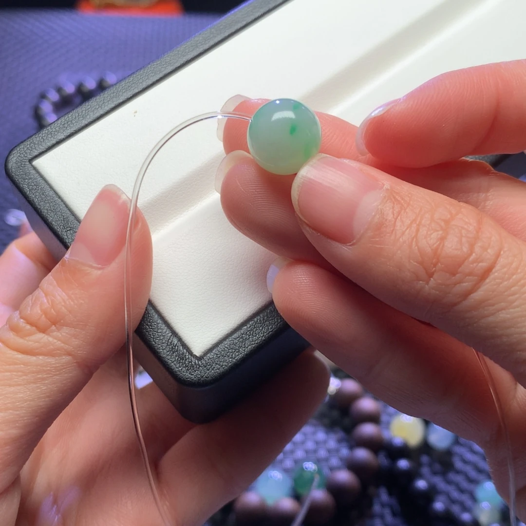 翡翠未镶嵌手串12.08mm