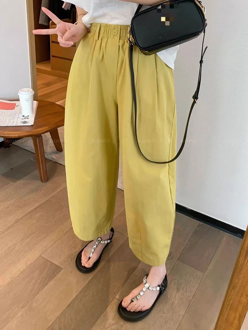 1199宽松休闲哈伦奶奶裤