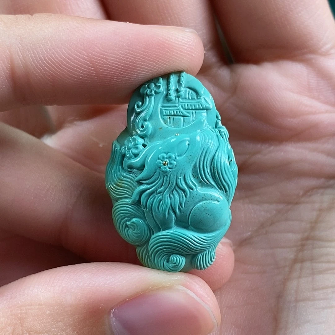 绿松石珠宝奇石未镶嵌