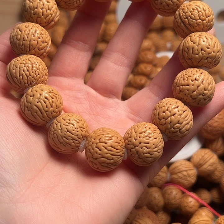 桃核吊坠桃核手串白月光19