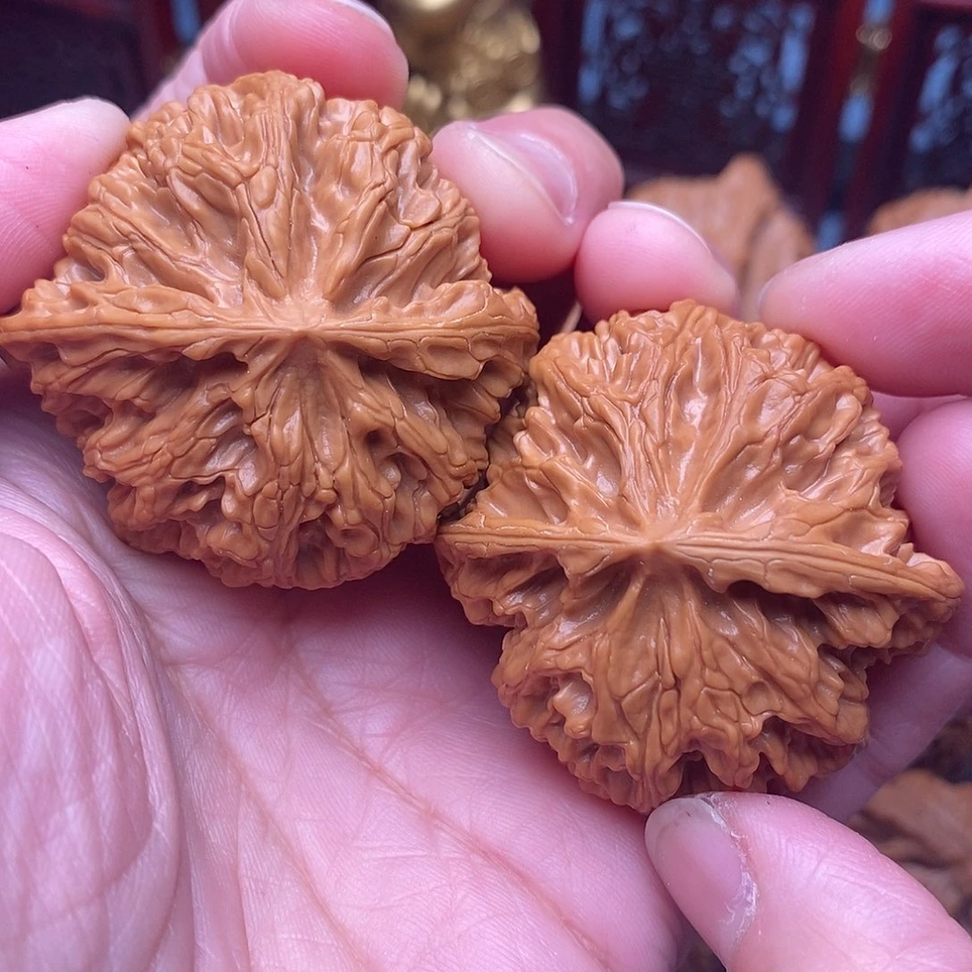 文玩核桃把件毕业苹果精品44尺