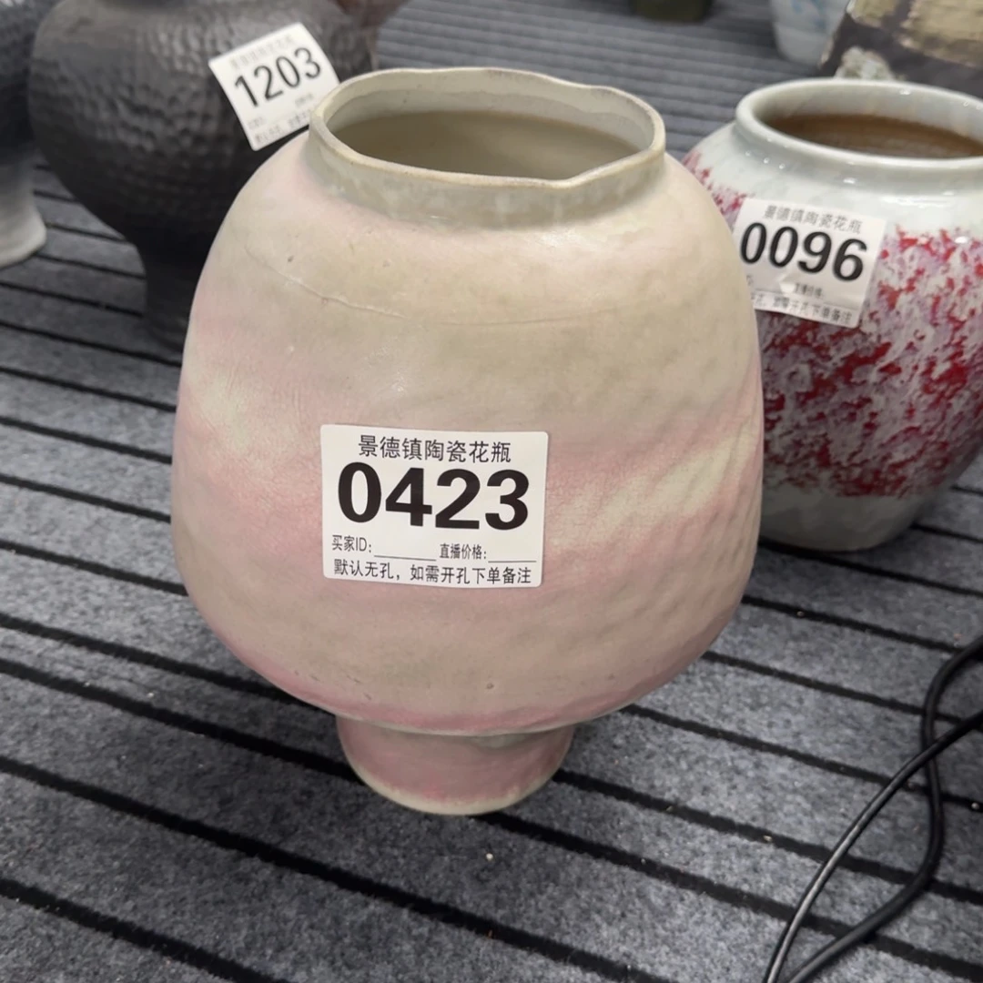 摆件花器默认无孔编号0423