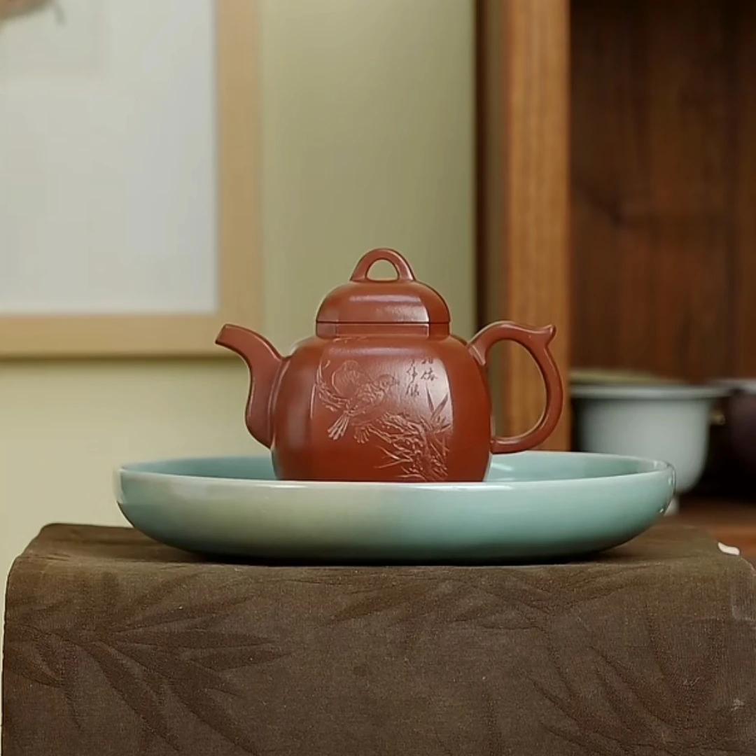 窑变窝口壶承陈卫武龙泉青瓷