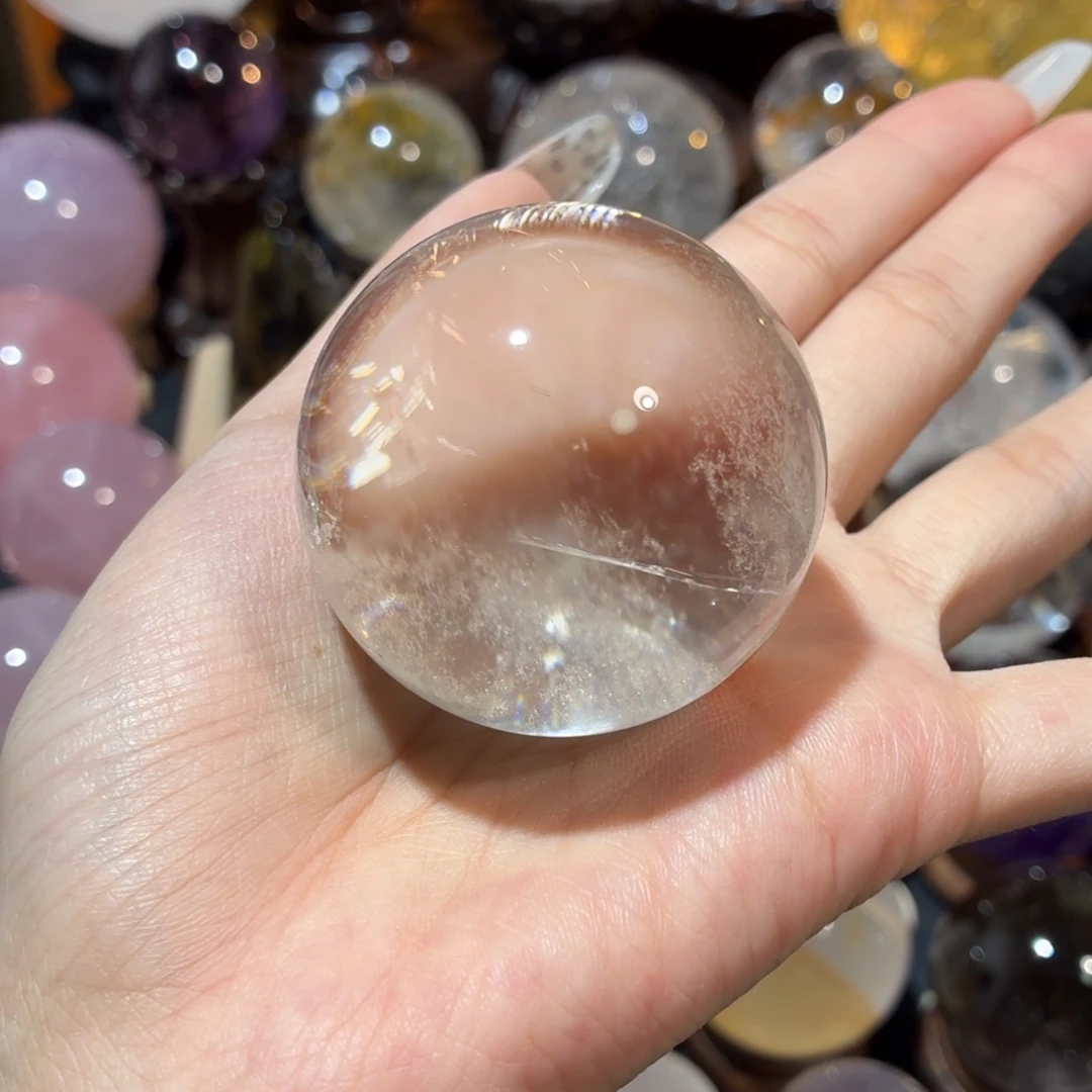 珠宝半成品水晶未镶嵌49.3mm