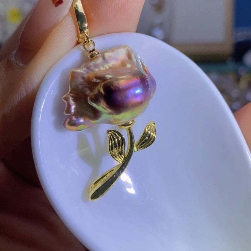 【闪购商品】淡水珍珠天然淡水珍珠合金