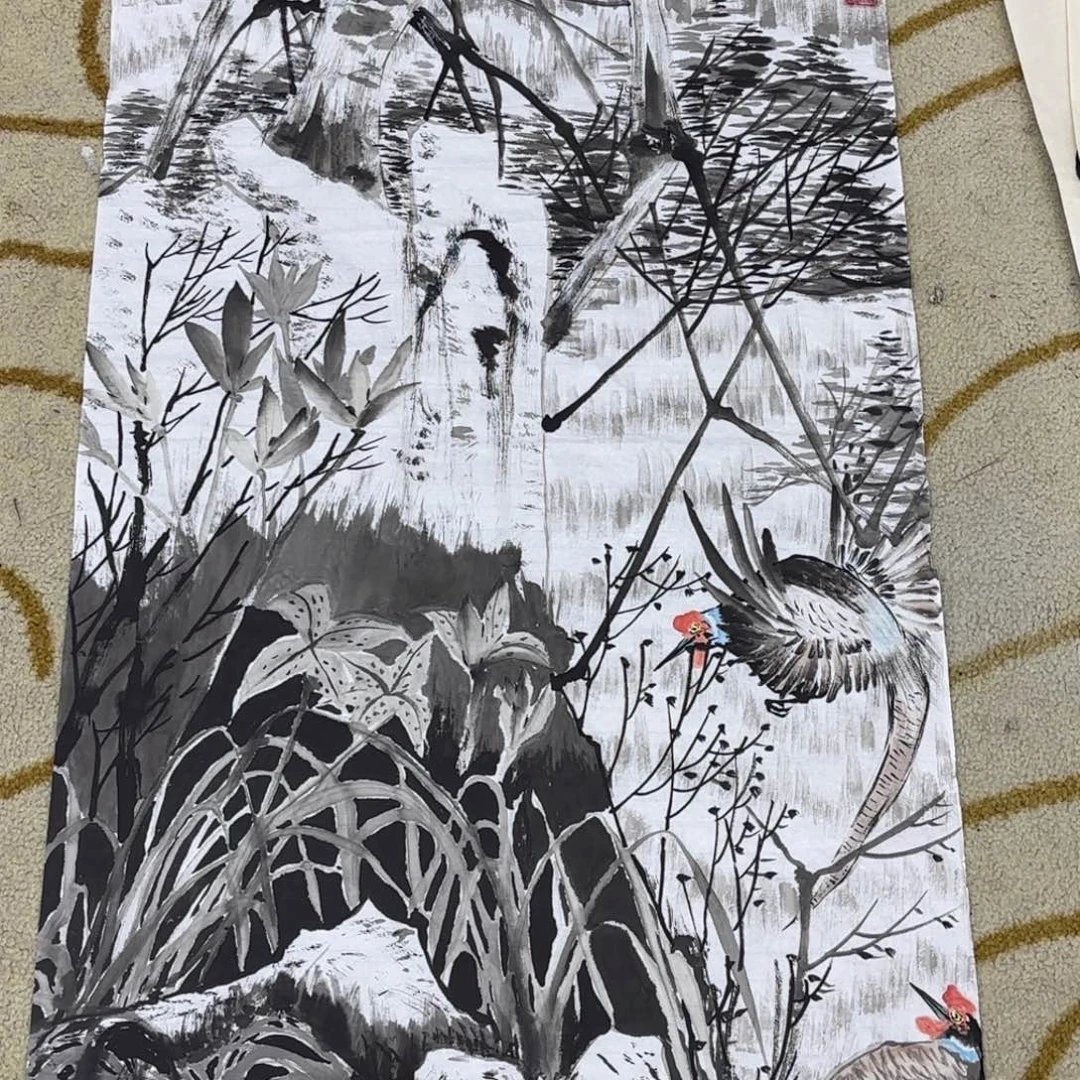 国画赵家爱老师作品刘