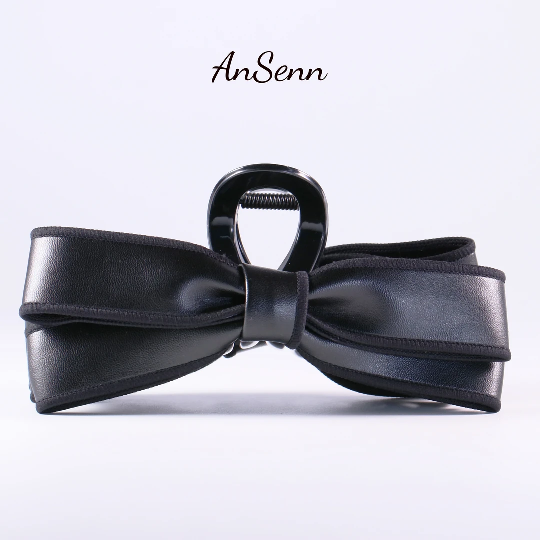 【魏来意】暗夜黑蝴蝶结发夹