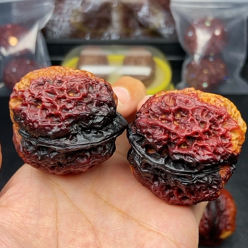 【闪购商品】把件文玩核桃42尺龙脊妖蟾